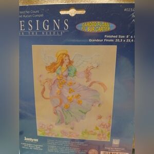 Janlynn Angel No Count  Cross Stitch Kit #023-0270 ANGEL NIP 2002
